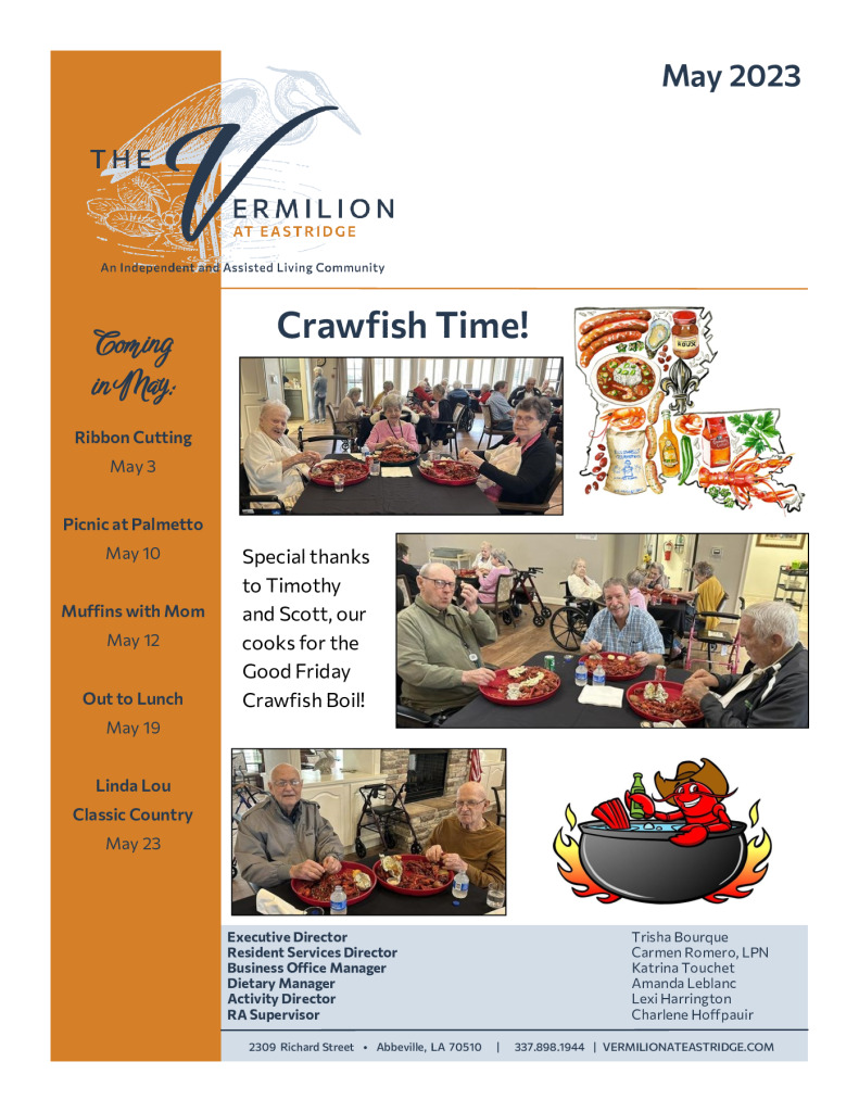 thumbnail of The Vermillion May 2023 Newsletter