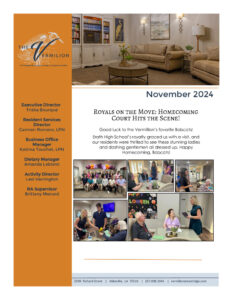 thumbnail of The Vermilion November 2024 Newsletter FINAL